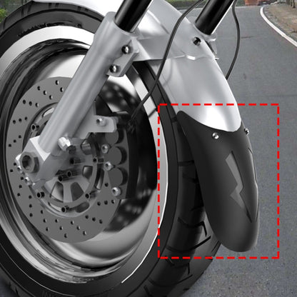 Motorcycle PP Modified Front Wheel Fender Dustproof Splash Flaps Mudguards Fender Guard, Style:01 by buy2fix
