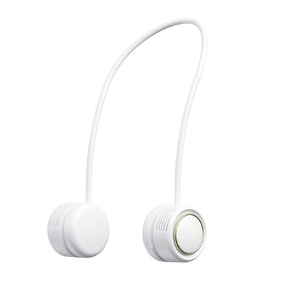 DQ210 Portable Hanging Neck Mute Aroma Diffuser Small Fan(White) by buy2fix