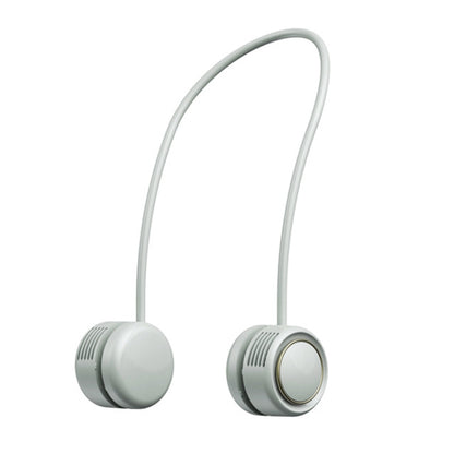 DQ210 Portable Hanging Neck Mute Aroma Diffuser Small Fan(Ice Green) by buy2fix