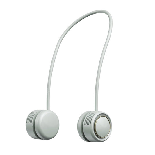 DQ210 Portable Hanging Neck Mute Aroma Diffuser Small Fan(Ice Green) by buy2fix