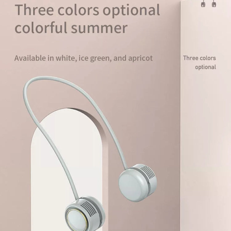 DQ210 Portable Hanging Neck Mute Aroma Diffuser Small Fan(Ice Green) by buy2fix