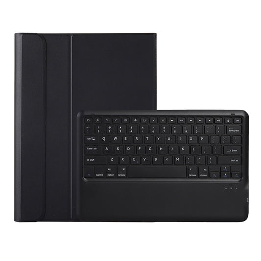 For Samsung Galaxy Tab S9+ / S9 FE+ A810B Pen Slot Detachable Bluetooth Keyboard Leather Tablet Case(Black) - Samsung Keyboard by buy2fix | Online Shopping UK | buy2fix