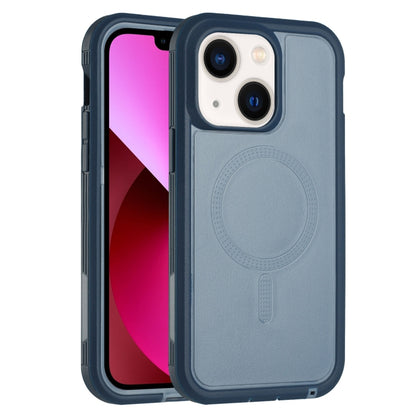 For iPhone 13 Defender Series XT MagSafe Magnetic PC + TPU Shockproof Phone Case(Blue) - iPhone 13 Cases by buy2fix | Online Shopping UK | buy2fix