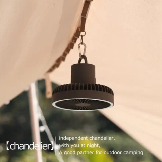 DQ212 10000mAh Outdoor Portable Camping Fan Tent Hanging Vertical Light(White) by buy2fix