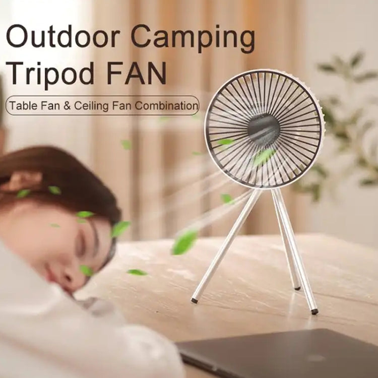 DQ213 4000mAh Outdoor Portable Camping Fan Tent Hanging Vertical Light(White) by buy2fix