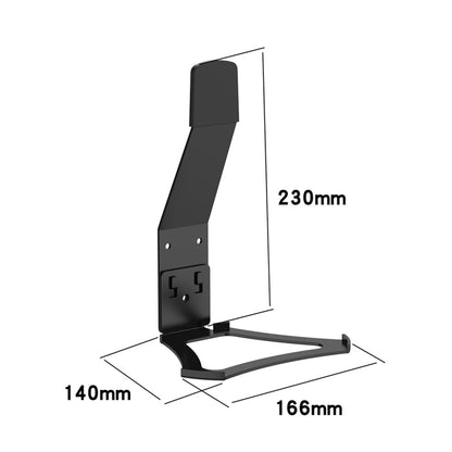 For Sonos Move Smart Speaker Wall-mounted Metal Bracket Hanger(Black) - Speaker Bracket by buy2fix | Online Shopping UK | buy2fix