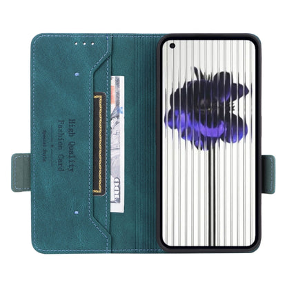 For Nothing Phone 2 Magnetic Clasp Leather Phone Case(Green) - Nothing Cases by buy2fix | Online Shopping UK | buy2fix