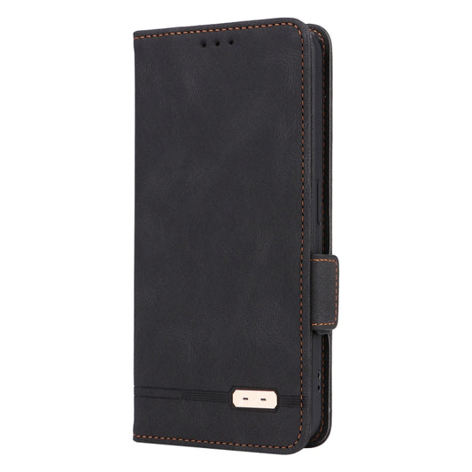 For Nothing Phone 2 Magnetic Clasp Leather Phone Case(Black) - Nothing Cases by buy2fix | Online Shopping UK | buy2fix
