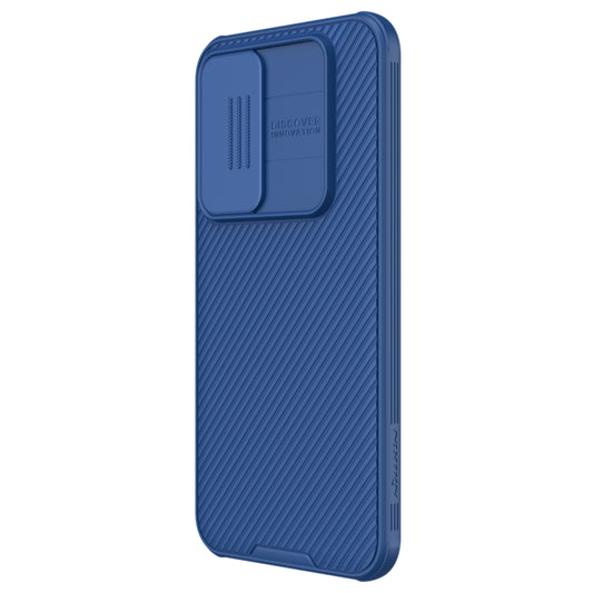 For Samsung Galaxy S23 FE NILLKIN Black Mirror Pro Series Camshield PC Phone Case(Blue) - Galaxy S23 FE 5G Cases by NILLKIN | Online Shopping UK | buy2fix