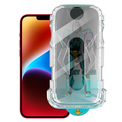 For iPhone 13 Pro Max / 14 Plus Easy Install 28 Degree Privacy Armor Tempered Glass Film - iPhone 14 Plus Tempered Glass by buy2fix | Online Shopping UK | buy2fix