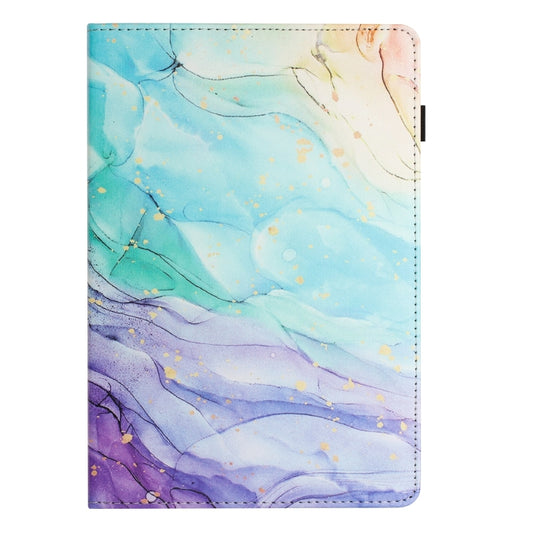 For Huawei MediaPad T5 10 Sewing Litchi Texture Smart Leather Tablet Case(Oil Painting) - Huawei by buy2fix | Online Shopping UK | buy2fix
