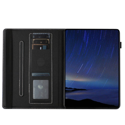 For Huawei MediaPad T5 10 Sewing Litchi Texture Smart Leather Tablet Case(Oil Painting) - Huawei by buy2fix | Online Shopping UK | buy2fix