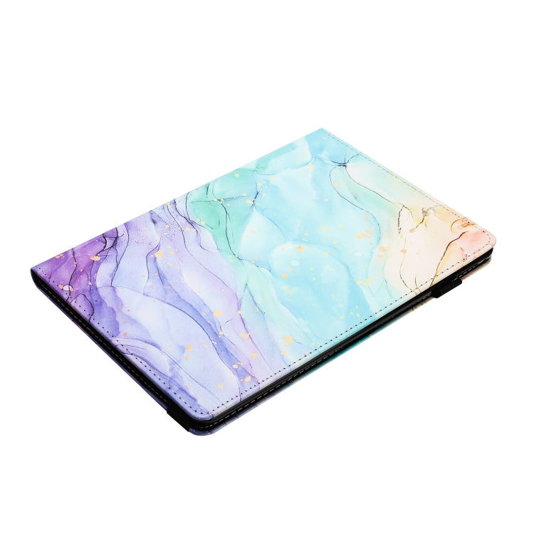 For Huawei MediaPad T5 10 Sewing Litchi Texture Smart Leather Tablet Case(Oil Painting) - Huawei by buy2fix | Online Shopping UK | buy2fix