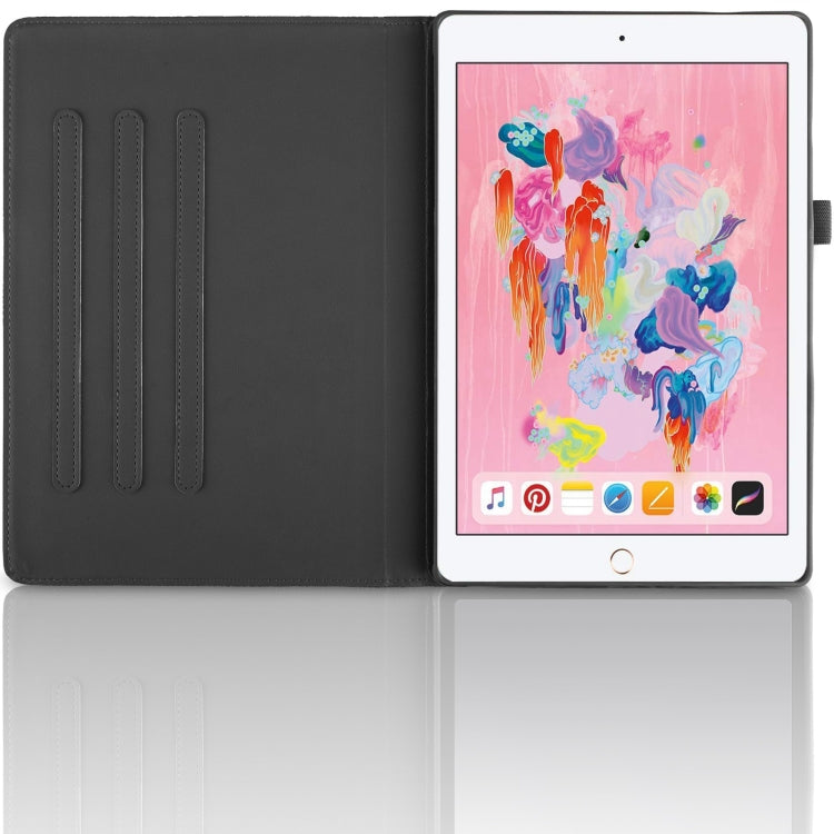 For iPad Air / Air 2 / 9.7 2017 / 2018 Tree Life Embossed Rotation Leather Smart Tablet Case(Black) - iPad 9.7 (2018) & (2017) Cases by buy2fix | Online Shopping UK | buy2fix