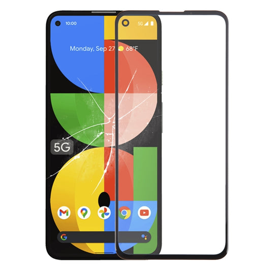 For Google Pixel 5a 5G Front Screen Outer Glass Lens with OCA Optically Clear Adhesive by buy2fix