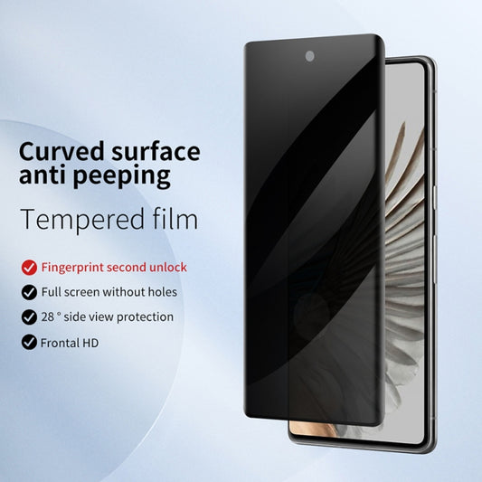 For Samsung Galaxy S21 Ultra 5G 3D Curved Edge Privacy Tempered Glass Film - Galaxy Tempered Glass by buy2fix | Online Shopping UK | buy2fix