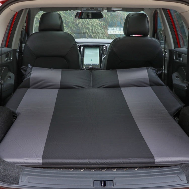 Universal Car Polyester Pongee Sleeping Mat Mattress Off-road SUV Trunk Travel Inflatable Mattress Air Bed, Size:180 x 130 x 102cm(Black + Grey) by buy2fix