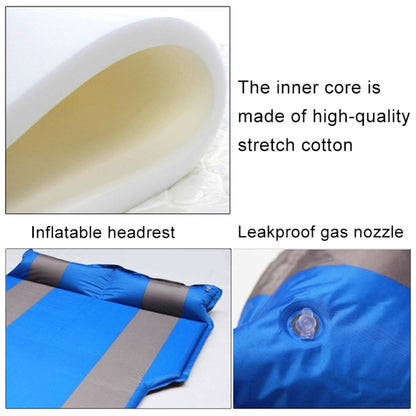 Universal Car Polyester Pongee Sleeping Mat Mattress Off-road SUV Trunk Travel Inflatable Mattress Air Bed, Size:180 x 130 x 102cm(Black + Grey) by buy2fix