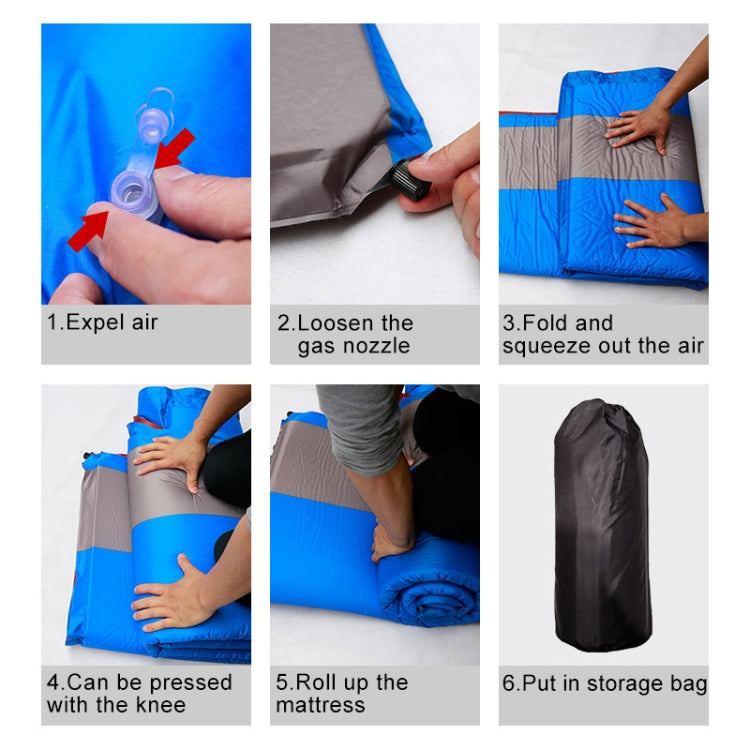 Universal Car Suede Sleeping Mat Mattress Off-road SUV Trunk Travel Inflatable Mattress Air Bed, Size:180 x 130 x 102cm(Brown) by buy2fix