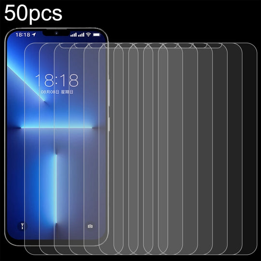 For LeBest X13 Pro 50pcs 0.26mm 9H 2.5D Tempered Glass Film