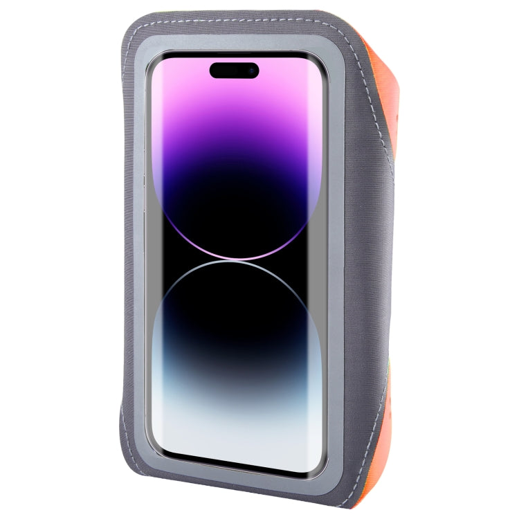 7 inch Sports Cellphone Armband Case Running Smartphone Arm Band(Orange) - More iPhone Cases by buy2fix | Online Shopping UK | buy2fix