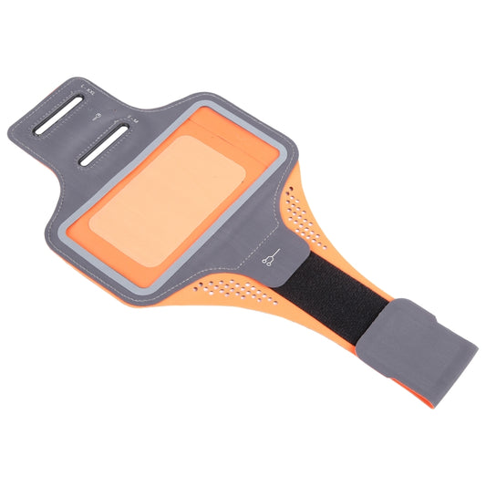 7 inch Sports Cellphone Armband Case Running Smartphone Arm Band(Orange) - More iPhone Cases by buy2fix | Online Shopping UK | buy2fix