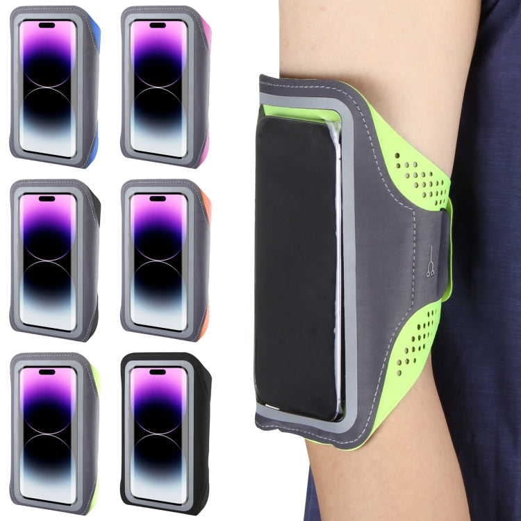 7 inch Sports Cellphone Armband Case Running Smartphone Arm Band(Orange) - More iPhone Cases by buy2fix | Online Shopping UK | buy2fix