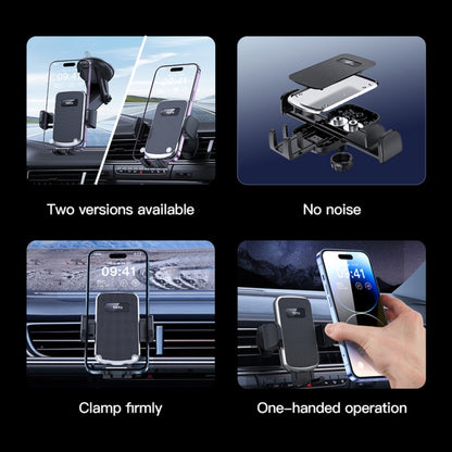 TOTU CH-5 One-Touch Locking Car Holder, Suction Cup Version(Black) - Universal Car Holders by TOTUDESIGN | Online Shopping UK | buy2fix