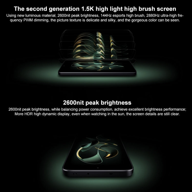 Xiaomi Redmi K60 Ultra 5G, 16GB+256GB, 6.67 inch MIUI 14 Mediatek Dimensity 9200+ Octa Core up to 3.35GHz, NFC, Network: 5G(Black) by Xiaomi