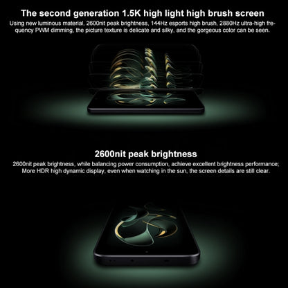 Xiaomi Redmi K60 Ultra 5G, 16GB+256GB, 6.67 inch MIUI 14 Mediatek Dimensity 9200+ Octa Core up to 3.35GHz, NFC, Network: 5G(Black) by Xiaomi