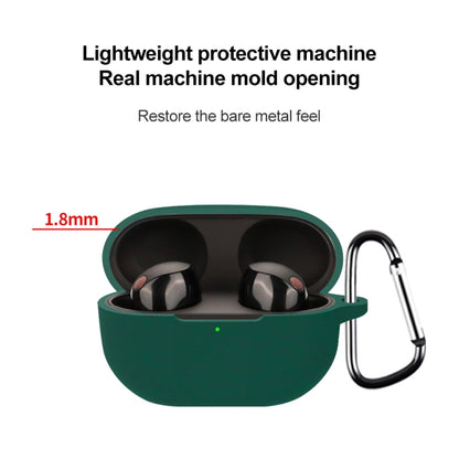 For Sony WF-1000XM5 Wireless Bluetooth Earphone Silicone Protective Case(Yellow) by buy2fix