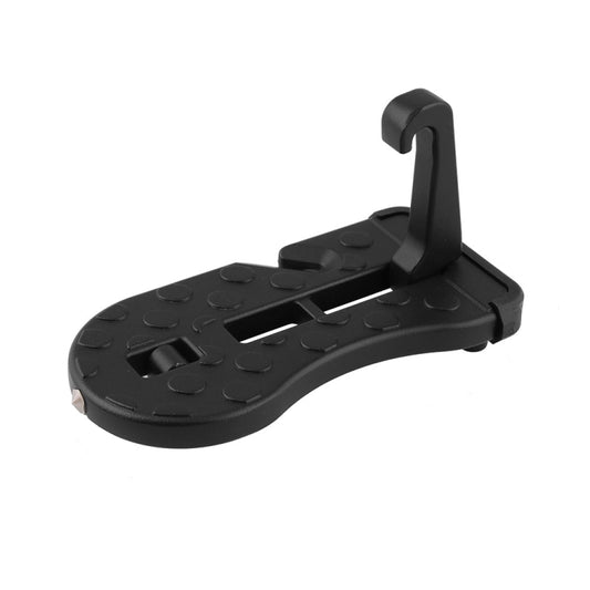 BF013-BK Automotive Door Step Hook Aluminum Foldable Ladder Mini Foot Pedal for Jeep SUV Truck WP - Foot Pedal by buy2fix | Online Shopping UK | buy2fix