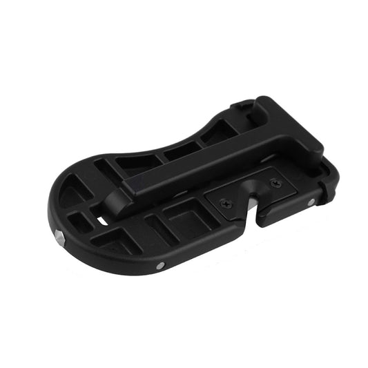 BF013-BK Automotive Door Step Hook Aluminum Foldable Ladder Mini Foot Pedal for Jeep SUV Truck WP - Foot Pedal by buy2fix | Online Shopping UK | buy2fix