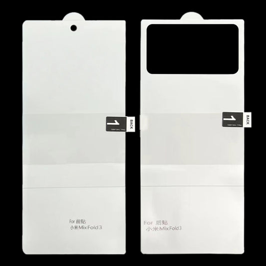 For Xiaomi Mix Fold 3 Full Screen Protector Explosion-proof Front + Back Screen Hydrogel Film -  by buy2fix | Online Shopping UK | buy2fix