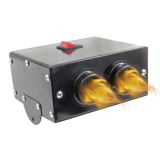 Car 500W High-power Electric Heater Defroster, Specification:12V 2-hole