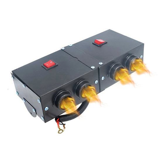 Car 500W High-power Electric Heater Defroster, Specification:12V 4-hole