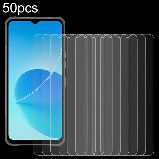 For Umidigi G5 50pcs 0.26mm 9H 2.5D Tempered Glass Film