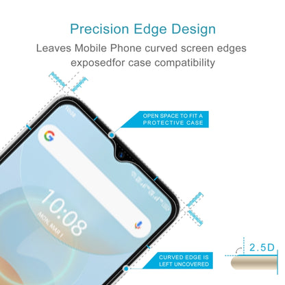 For Umidigi G5A 50pcs 0.26mm 9H 2.5D Tempered Glass Film - For Umidigi by buy2fix | Online Shopping UK | buy2fix