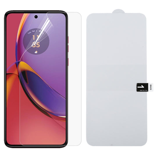 For Motorola Moto G84 Full Screen Protector Explosion-proof Hydrogel Film