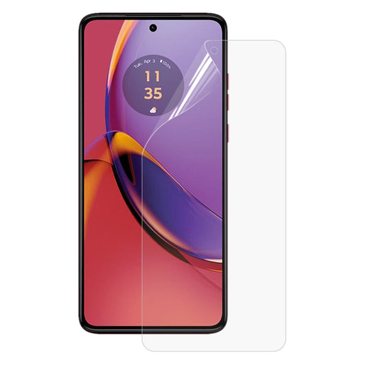 For Motorola Moto G84 Full Screen Protector Explosion-proof Hydrogel Film - Motorola Tempered Glass by buy2fix | Online Shopping UK | buy2fix