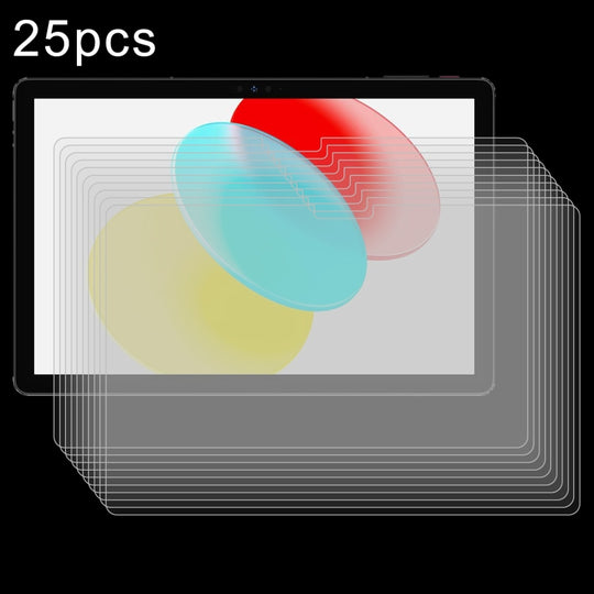 For Ulefone Tab A8 25pcs 9H 0.3mm Explosion-proof Tempered Glass Film