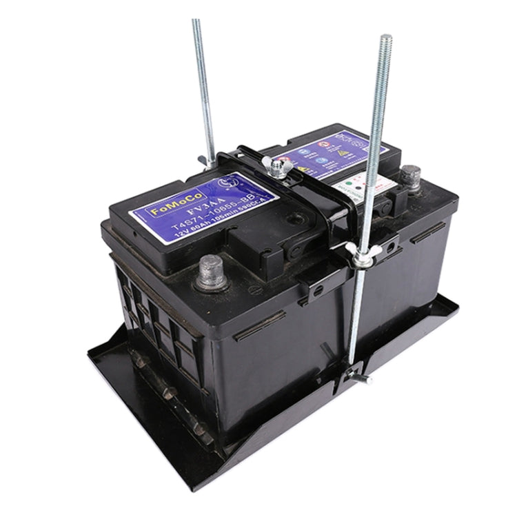 Car Universal Battery Bracket Adjustable Battery Fixed Holder + Base Tray, Size:28.5cm Base + 27cm Bracket - Engine Fittings by buy2fix | Online Shopping UK | buy2fix