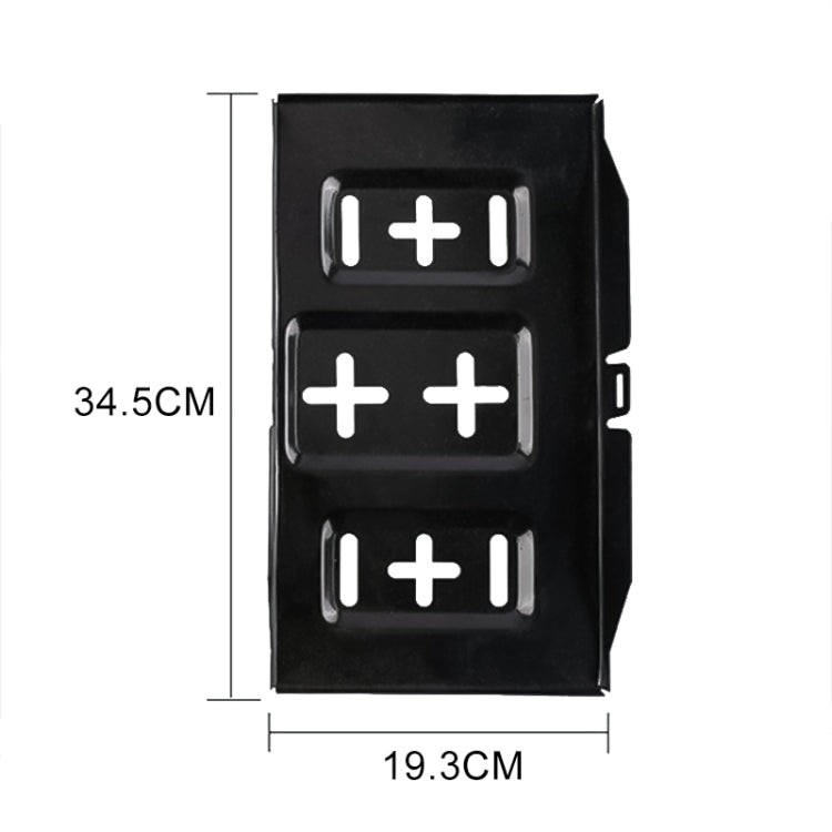 Car Universal Battery Bracket Adjustable Battery Fixed Holder + Base Tray, Size:34.5cm Base + 27cm Bracket - Engine Fittings by buy2fix | Online Shopping UK | buy2fix