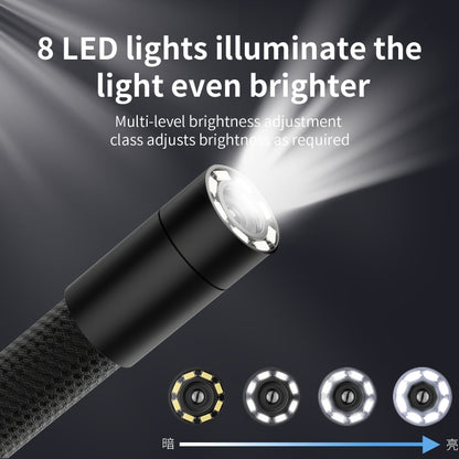 F180 8mm Lens 360 degree Free Spins Automotive Repair Endoscope, Spec:1m Soft Tube by buy2fix