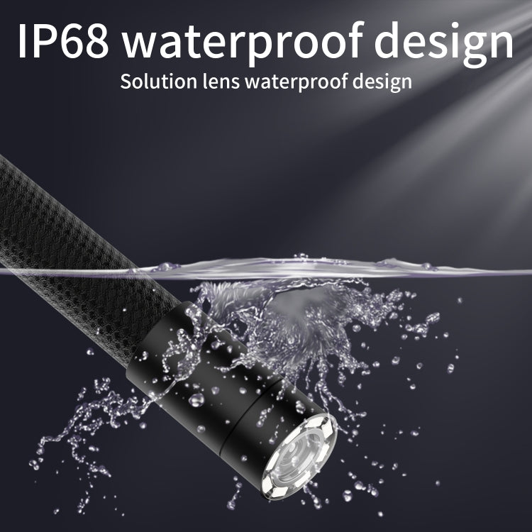 F180 8mm Lens 360 degree Free Spins Automotive Repair Endoscope, Spec:2m Soft Tube by buy2fix