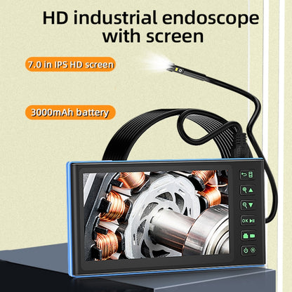 T23 7.9mm Dual Lenses 7 inch Screen Industrial Endoscope, Spec:3.5m Tube by buy2fix