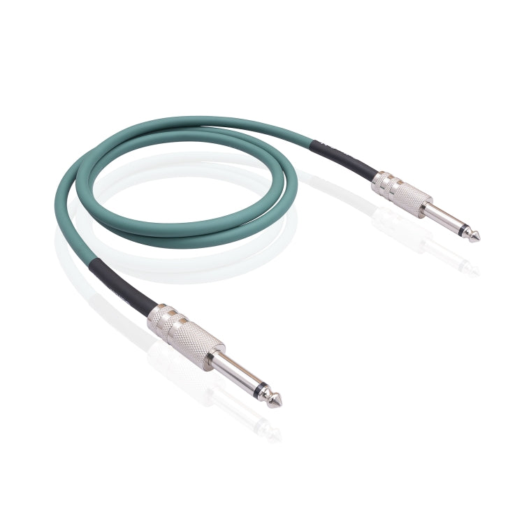 3045GR Mono 6.35mm Plug Male to Male Electric Guitar Audio Cable, Length:5m by buy2fix