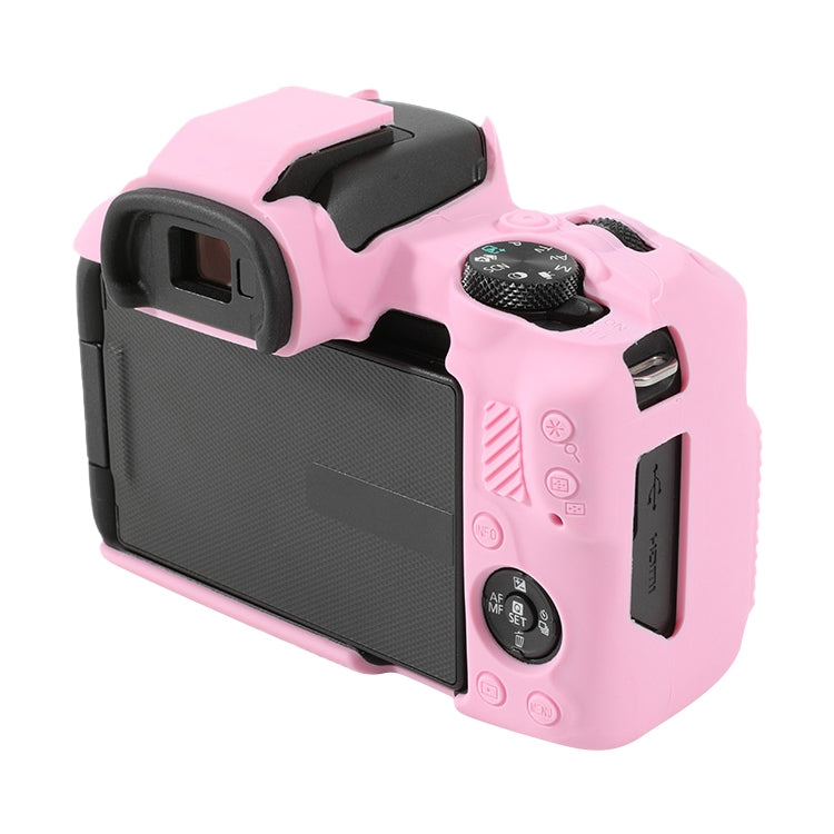 For Canon EOS R50 Soft Silicone Protective Case(Pink) by buy2fix