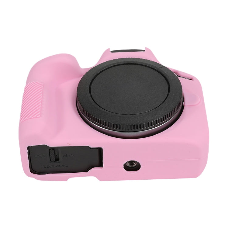 For Canon EOS R50 Soft Silicone Protective Case(Pink) by buy2fix