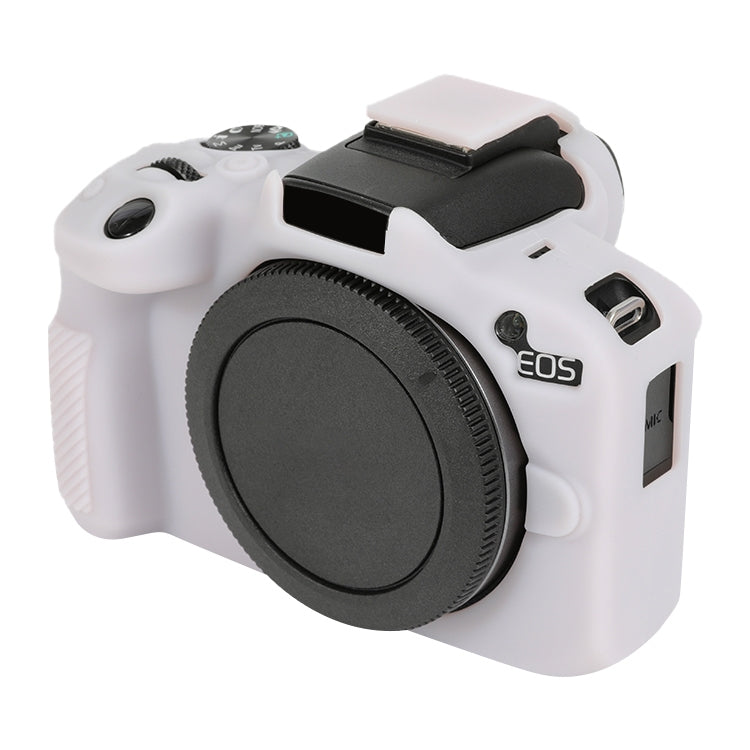 For Canon EOS R50 Soft Silicone Protective Case(Jello Pink) by buy2fix